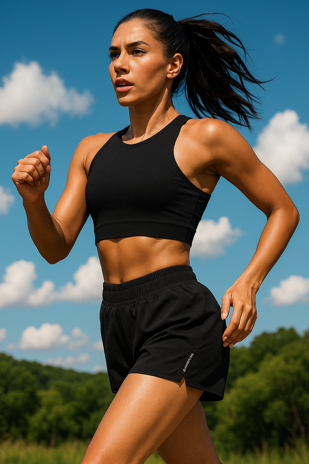 Women's Running Shorts - Black