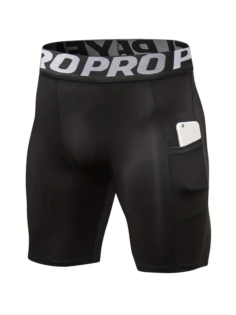 Men's Compression Shorts - Black