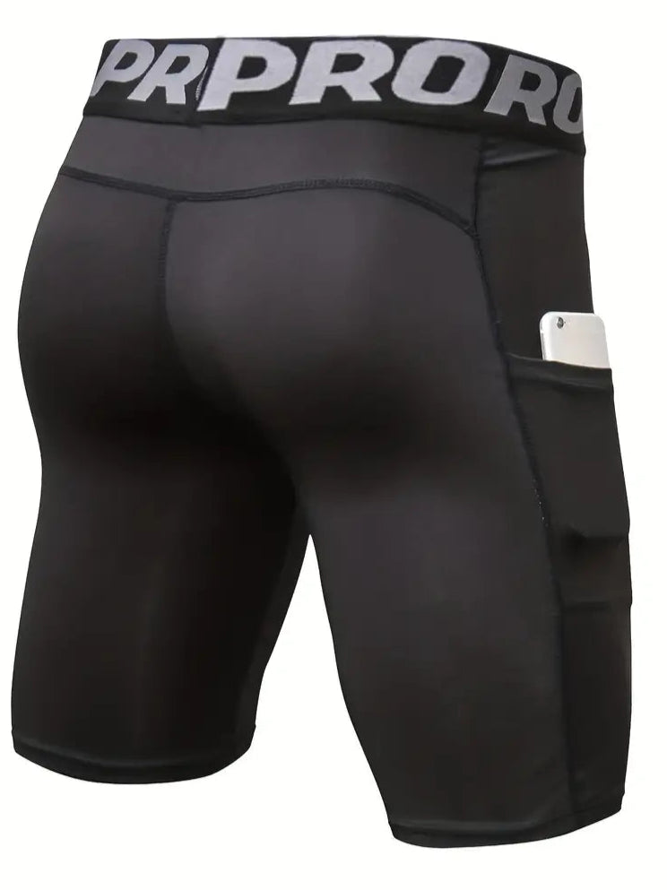 Men's Compression Shorts - Black
